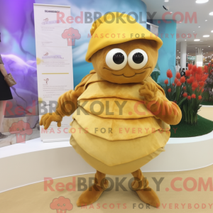 Maskottchenkostüm Goldener...