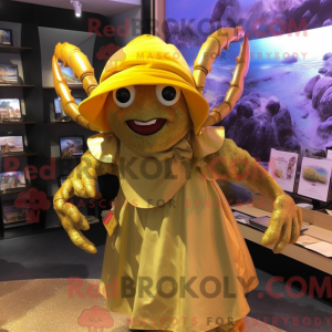 Maskottchenkostüm Goldener...