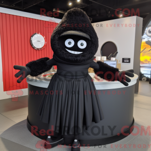 Personaggio mascotte Black...