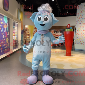 Postava maskota Grey Candy...