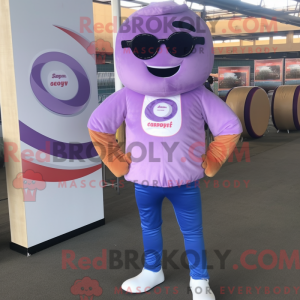 Lavender Donut mascot...