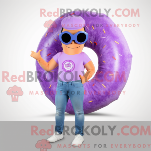 Lavender Donut mascot...