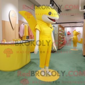 Maskottchenkostüm Gelber...