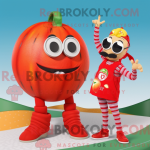 Tomaten-Maskottchen-Kostüm...