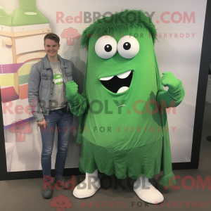 Green Goulash mascot...