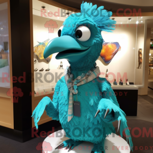 Turkis Archaeopteryx maskot...