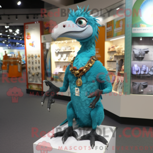 Turkis Archaeopteryx maskot...