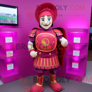 Magenta Roman Soldier...