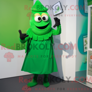 Forest Green Phone mascot...