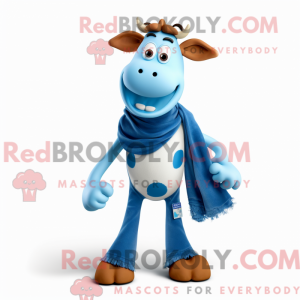 Sky Blue Guernsey Cow...