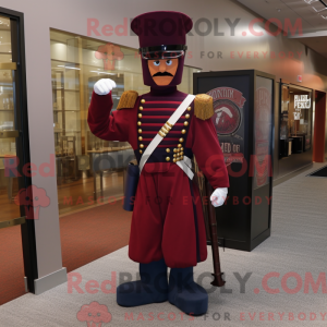 Maroon Civil War Soldier...