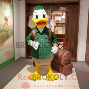 Forest Green Duck maskot...