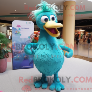 Turkis struds maskot...