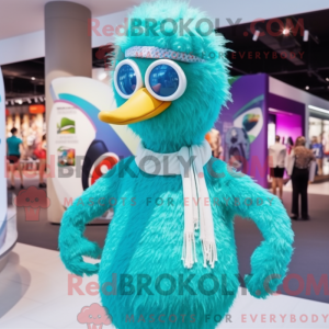 Turkis struds maskot...