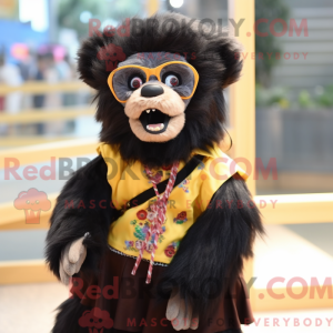 Spectacled Bear mascot...