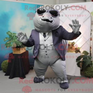 Disfraz de mascota Silver...