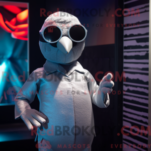 Silver Pigeon mascot...