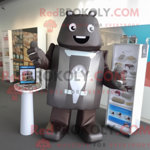 Gray Chocolate Bars mascot...