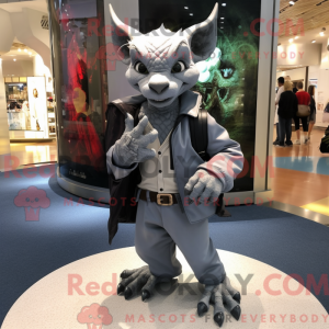 Sølv Gargoyle maskot...