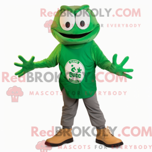 Green Crab Cakes mascot...