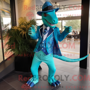 Turquoise Parasaurolophus...