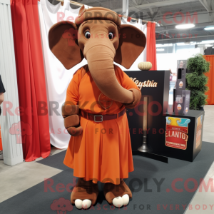 Rust Elephant mascot...
