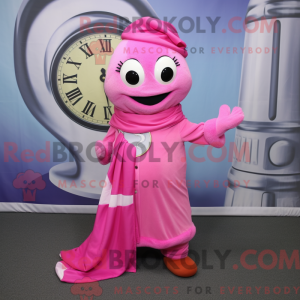 Pink Hourglass mascot...
