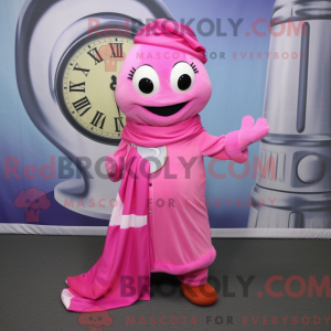 Pink Hourglass maskot...