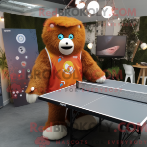 Rust Ping Pong Table maskot...