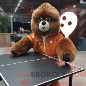 Rust Ping Pong Table mascot...