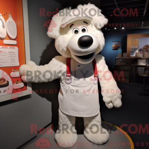 White Shepard S Pie mascot...