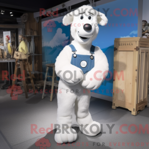 White Shepard S Pie mascot...