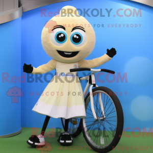 Creme Unicyclist maskot...
