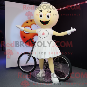 Creme Unicyclist maskot...