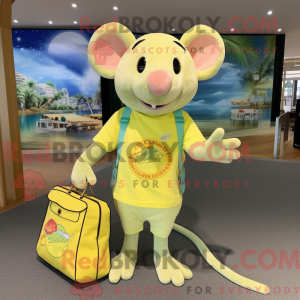 Citrongul rotte maskot...