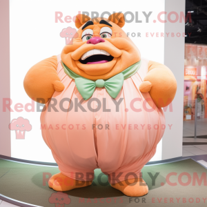 Peach Ogre mascot costume...