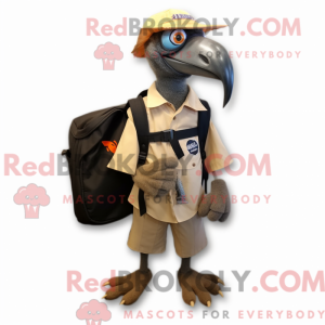 Vulture mascot costume...