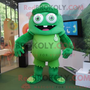 Forest Green Cyclops mascot...