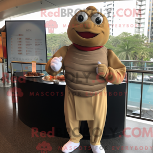 Tan Dim Sum mascottekostuum...