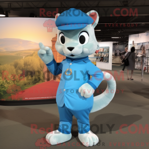 Sky Blue Weasel...