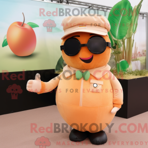 Peach Apricot mascot...