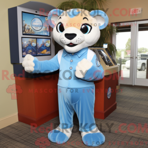 Sky Blue Mountain Lion...