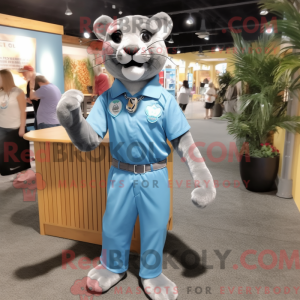 Sky Blue Mountain Lion...