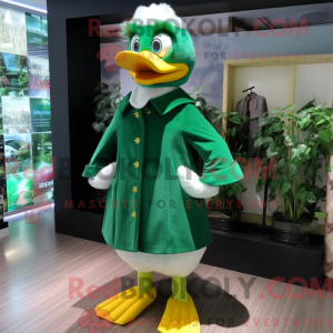 Forest Green Duck maskot...