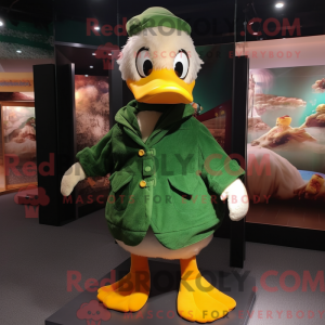 Forest Green Duck maskot...
