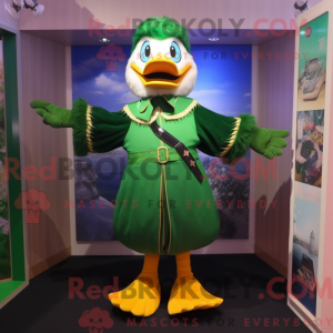 Forest Green Duck maskot...