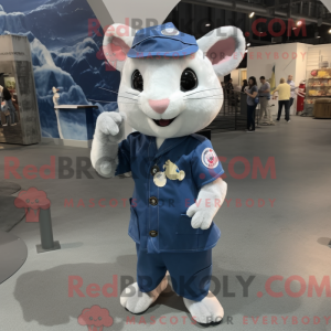 Navy Hermelin maskot...