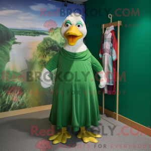 Forest Green Gull mascot...