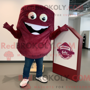 Costume de mascotte Maroon...