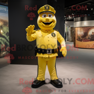 Yellow Police Officer...